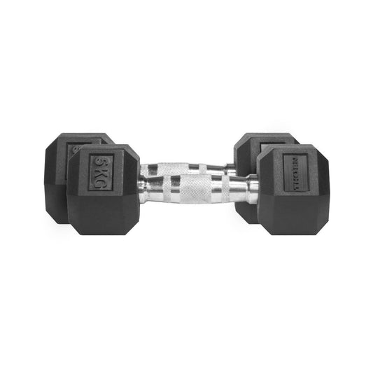 Hantel THORN FIT Hex Rubber Dumbbell 5,0kg [pair]