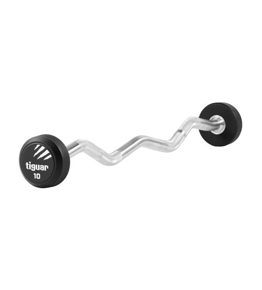 Tiguar barbell łamany 10kg - 55kg